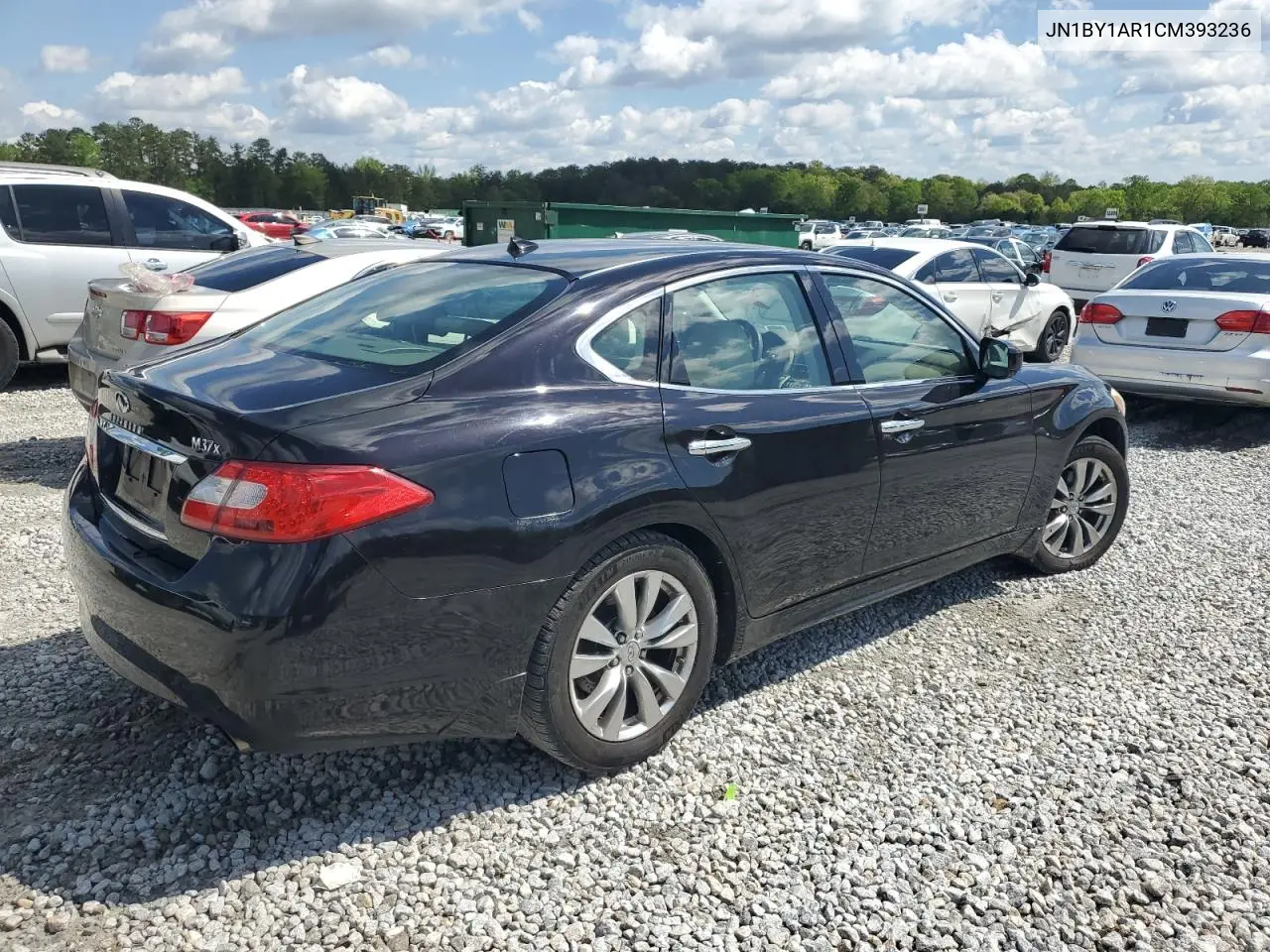 2012 Infiniti M37 X VIN: JN1BY1AR1CM393236 Lot: 52821455