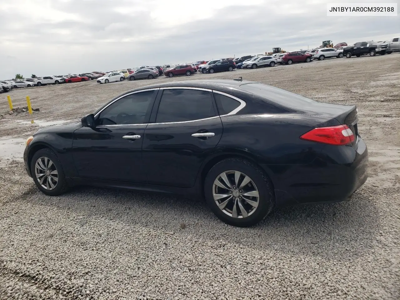 2012 Infiniti M37 X VIN: JN1BY1AR0CM392188 Lot: 56012345
