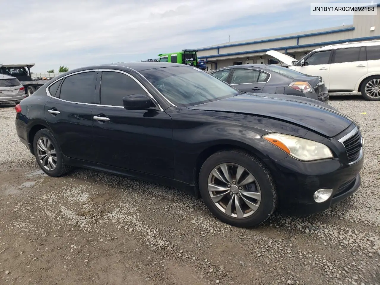 2012 Infiniti M37 X VIN: JN1BY1AR0CM392188 Lot: 56012345