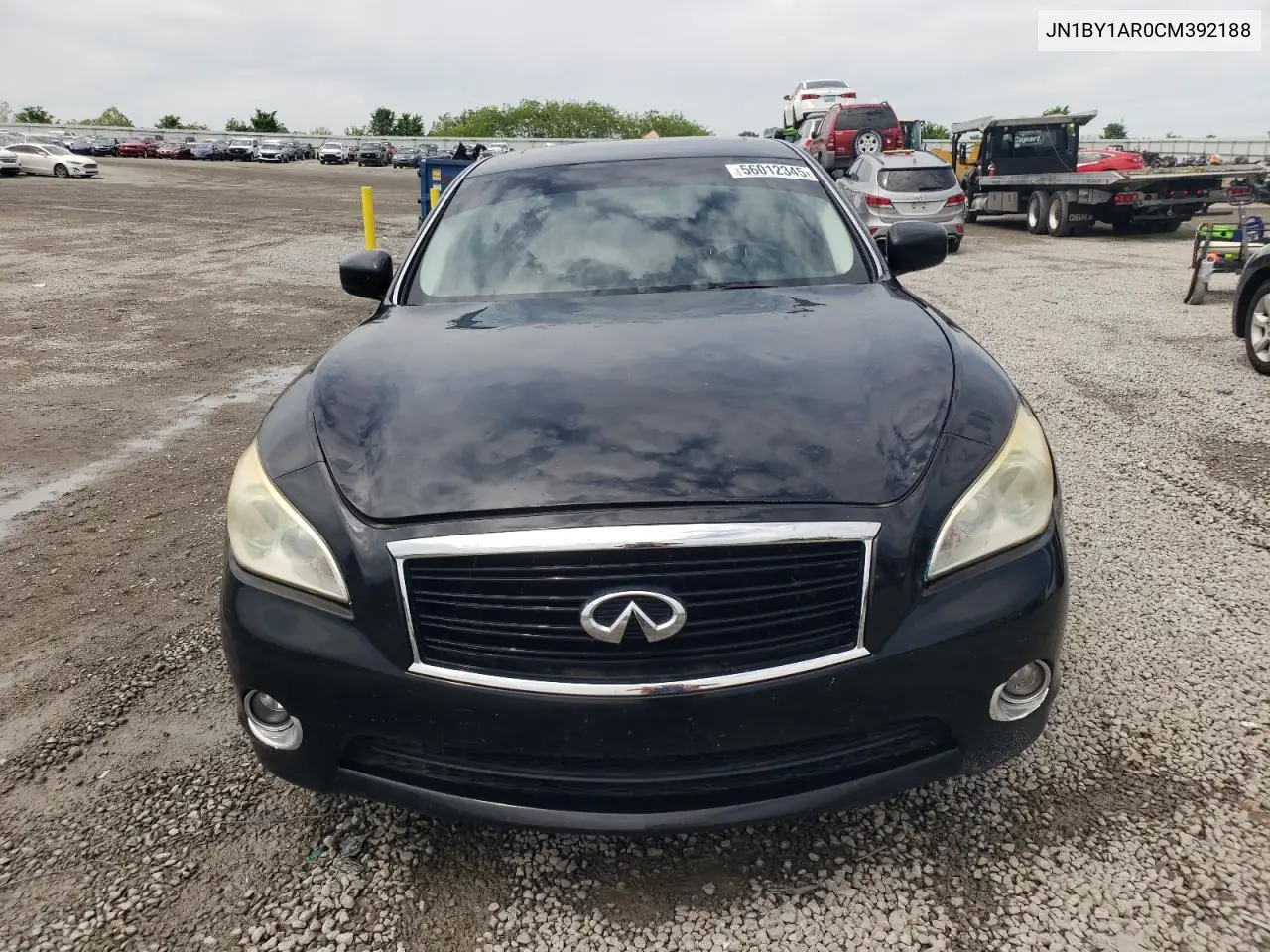 2012 Infiniti M37 X VIN: JN1BY1AR0CM392188 Lot: 56012345