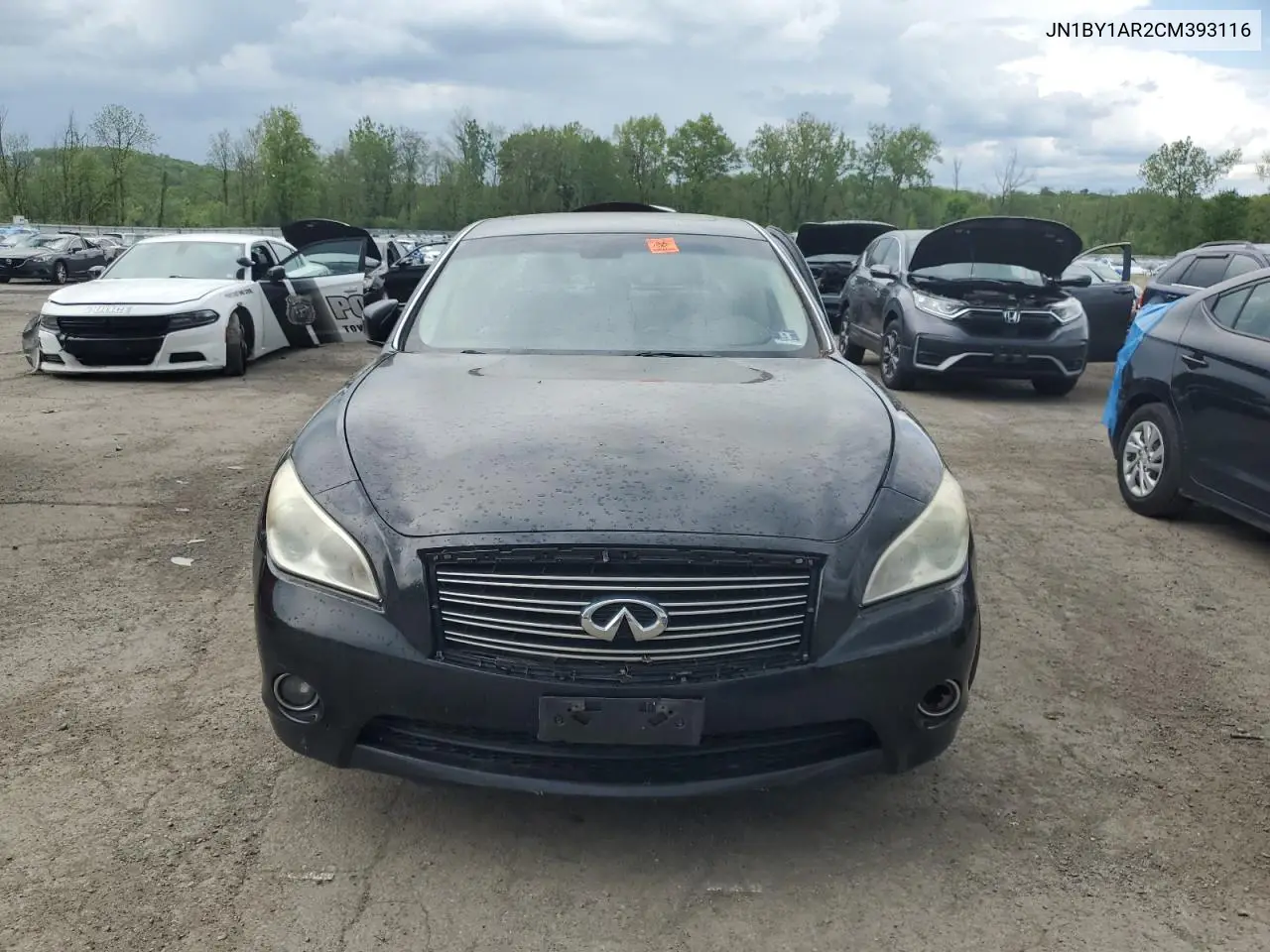 2012 Infiniti M37 X VIN: JN1BY1AR2CM393116 Lot: 56232145