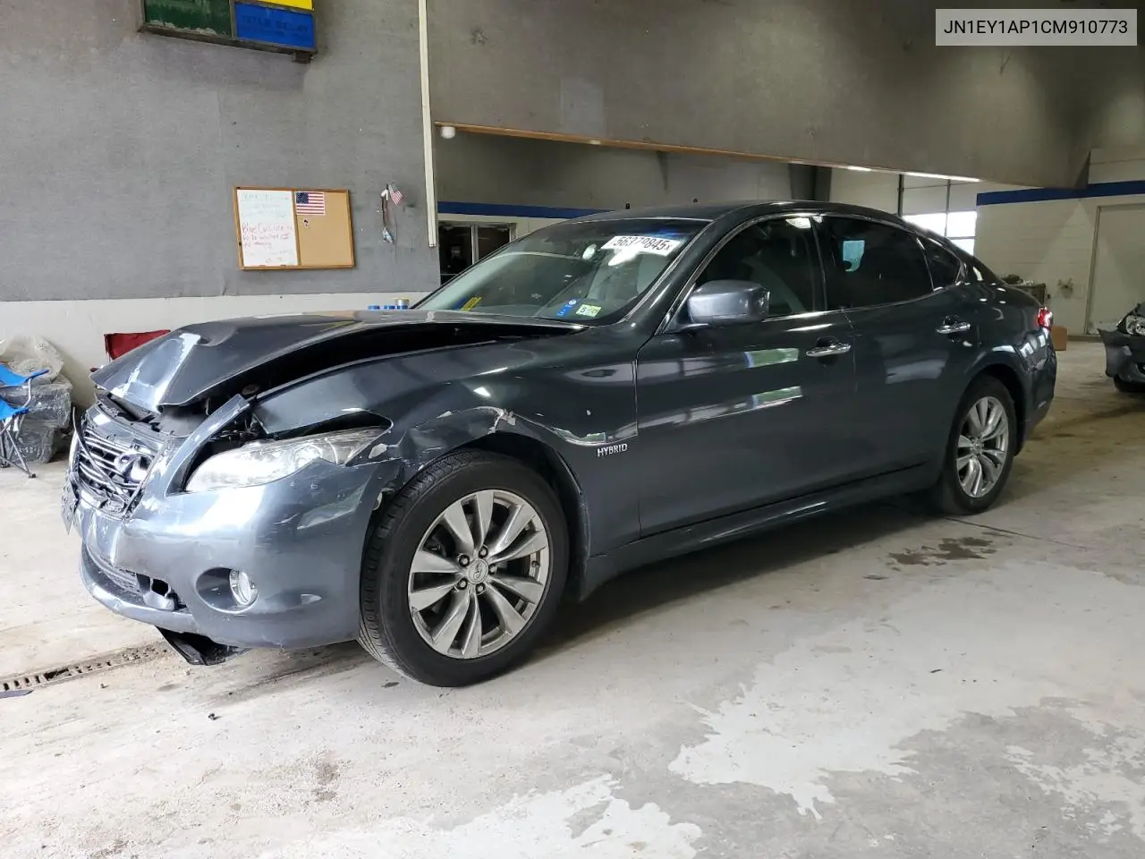 2012 Infiniti M35H VIN: JN1EY1AP1CM910773 Lot: 56379845