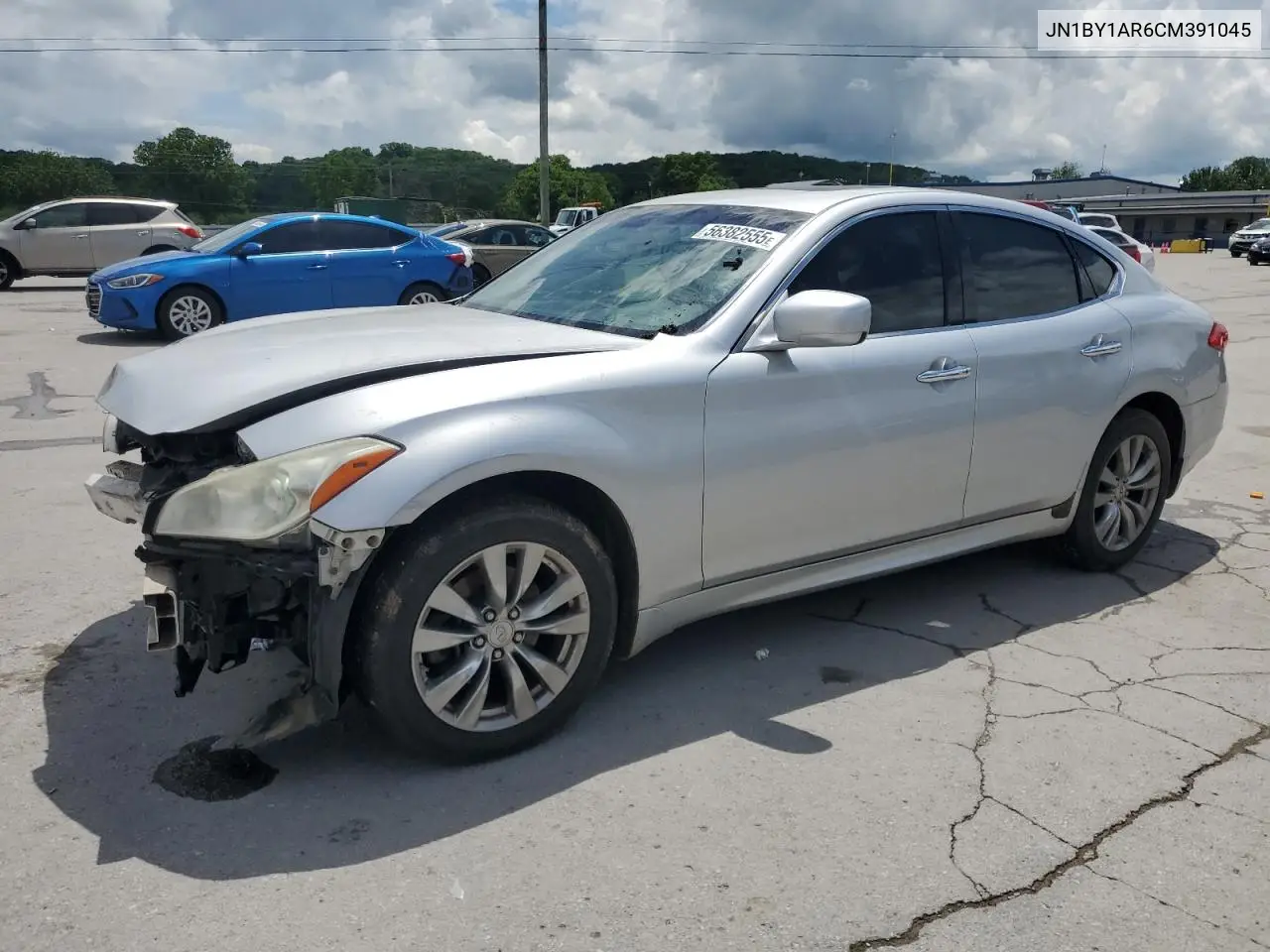 2012 Infiniti M37 X VIN: JN1BY1AR6CM391045 Lot: 56382555
