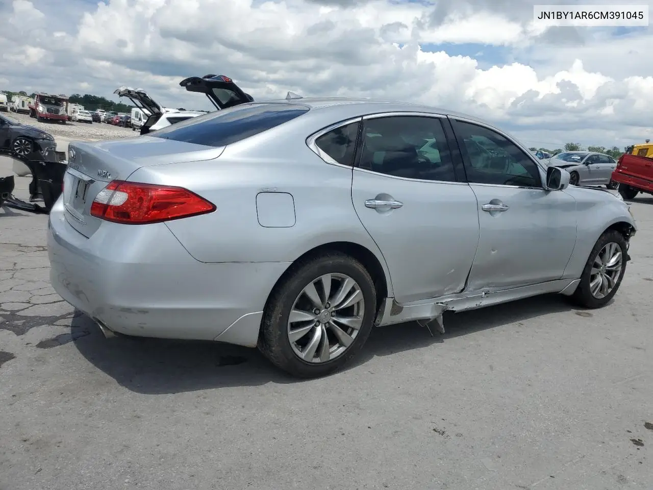 2012 Infiniti M37 X VIN: JN1BY1AR6CM391045 Lot: 56382555
