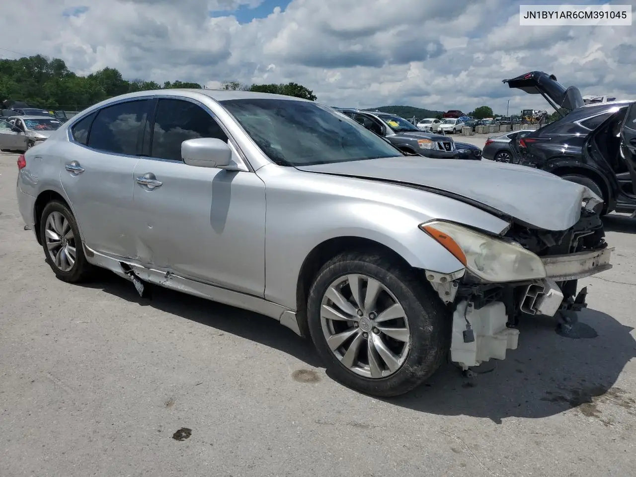 2012 Infiniti M37 X VIN: JN1BY1AR6CM391045 Lot: 56382555