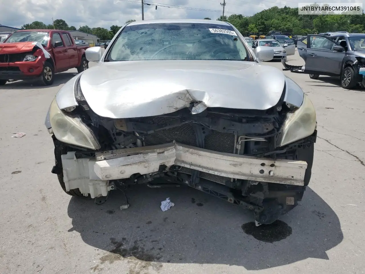 2012 Infiniti M37 X VIN: JN1BY1AR6CM391045 Lot: 56382555