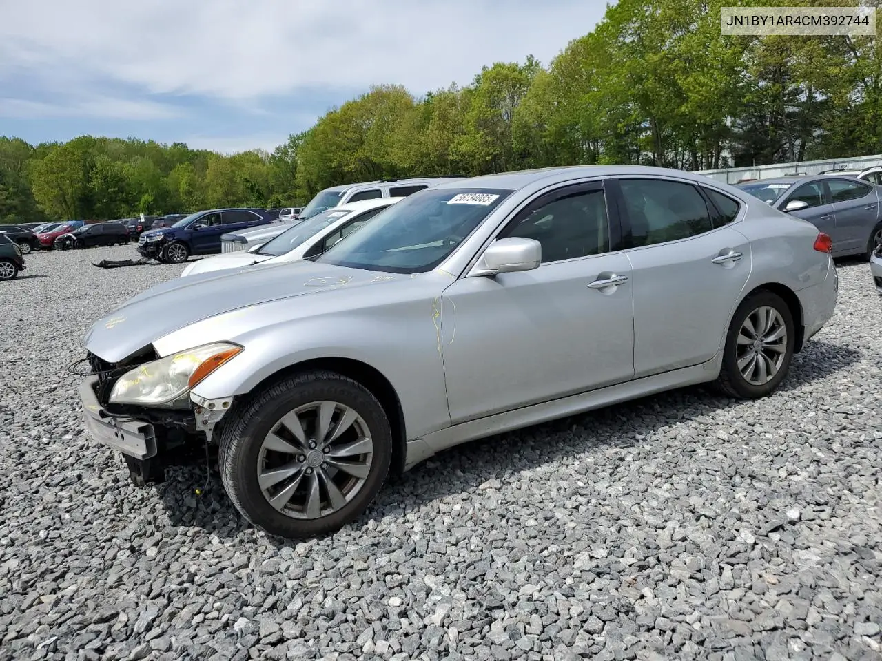 2012 Infiniti M37 X VIN: JN1BY1AR4CM392744 Lot: 56734085