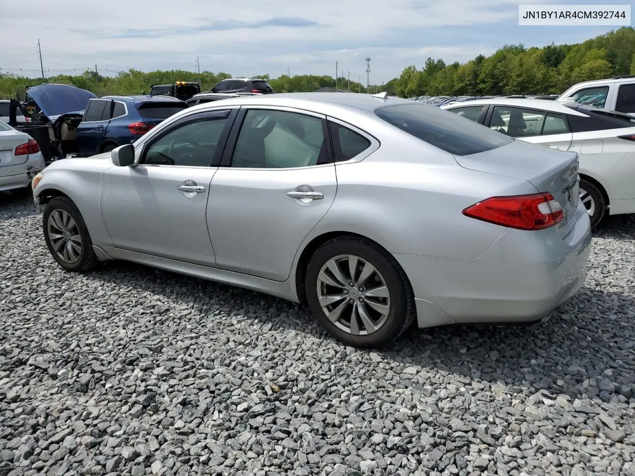 2012 Infiniti M37 X VIN: JN1BY1AR4CM392744 Lot: 56734085
