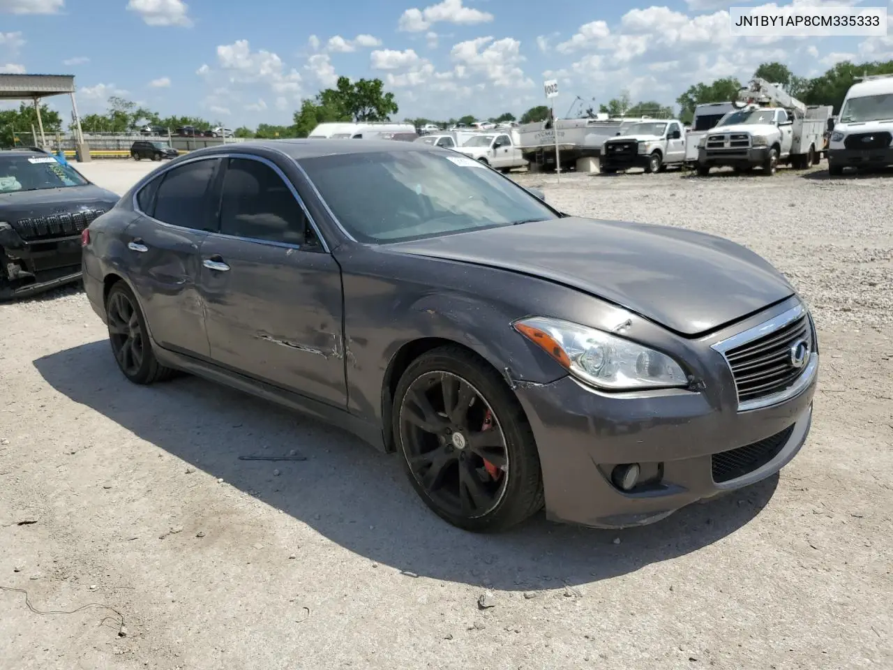 2012 Infiniti M37 VIN: JN1BY1AP8CM335333 Lot: 56885145