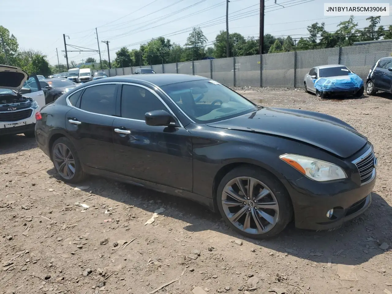 2012 Infiniti M37 X VIN: JN1BY1AR5CM39064 Lot: 60834095