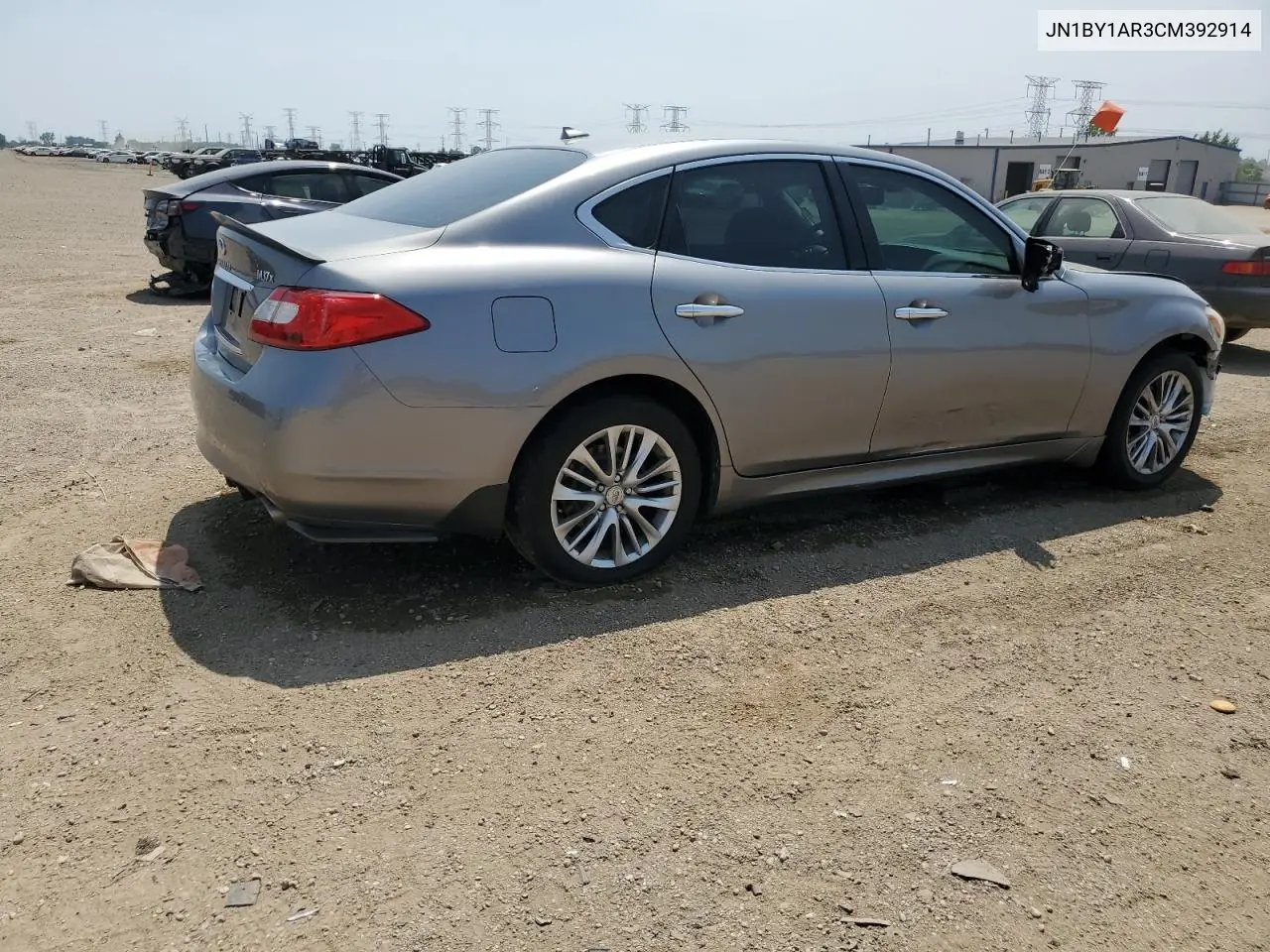 2012 Infiniti M37 X VIN: JN1BY1AR3CM392914 Lot: 60997925