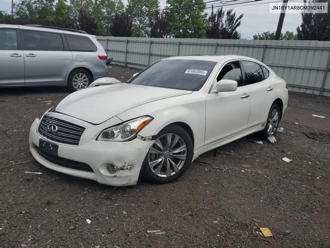 2012 Infiniti M37 X VIN: JN1BY1AR8CM392441 Lot: 61065065