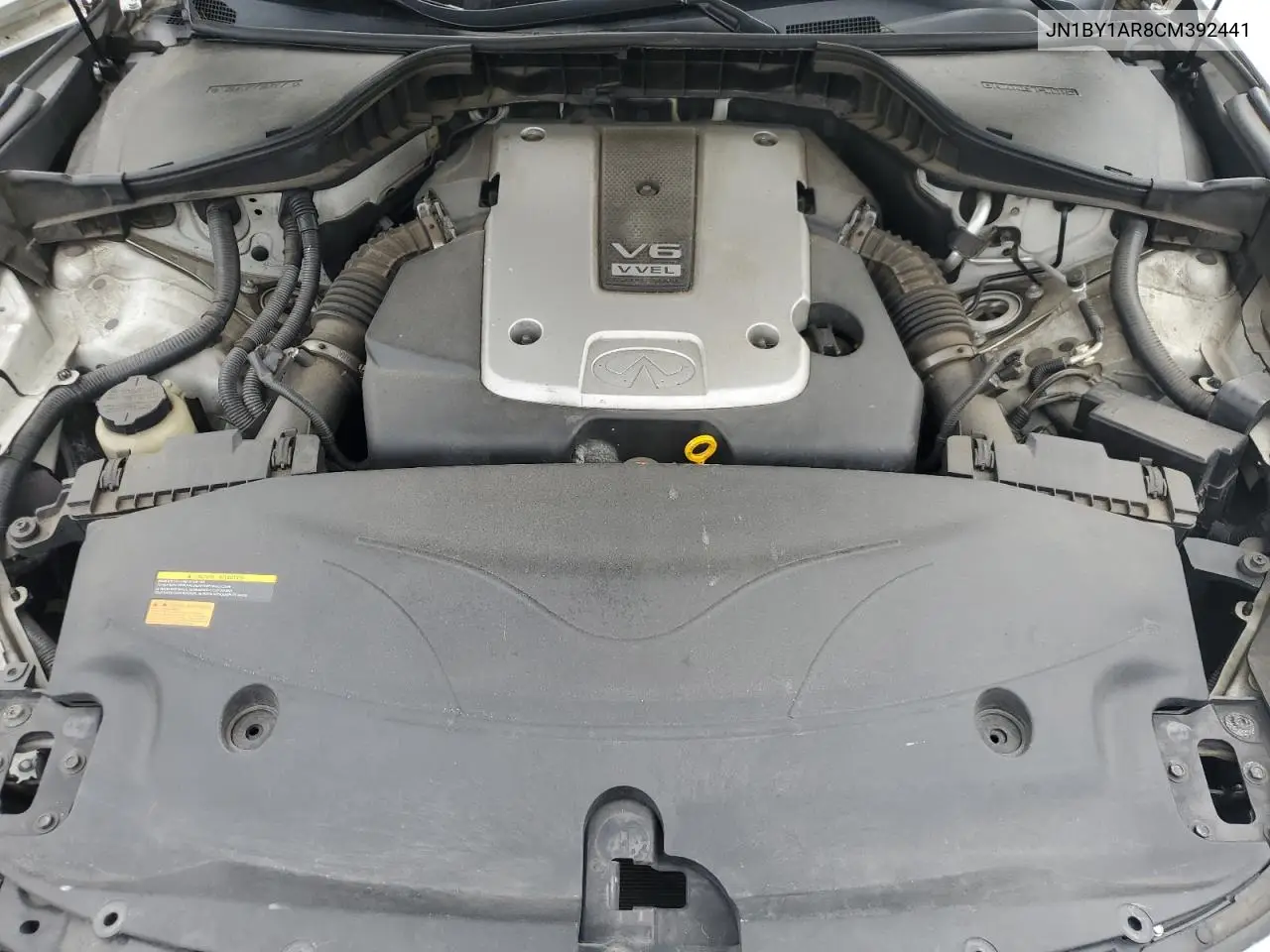 2012 Infiniti M37 X VIN: JN1BY1AR8CM392441 Lot: 61065065