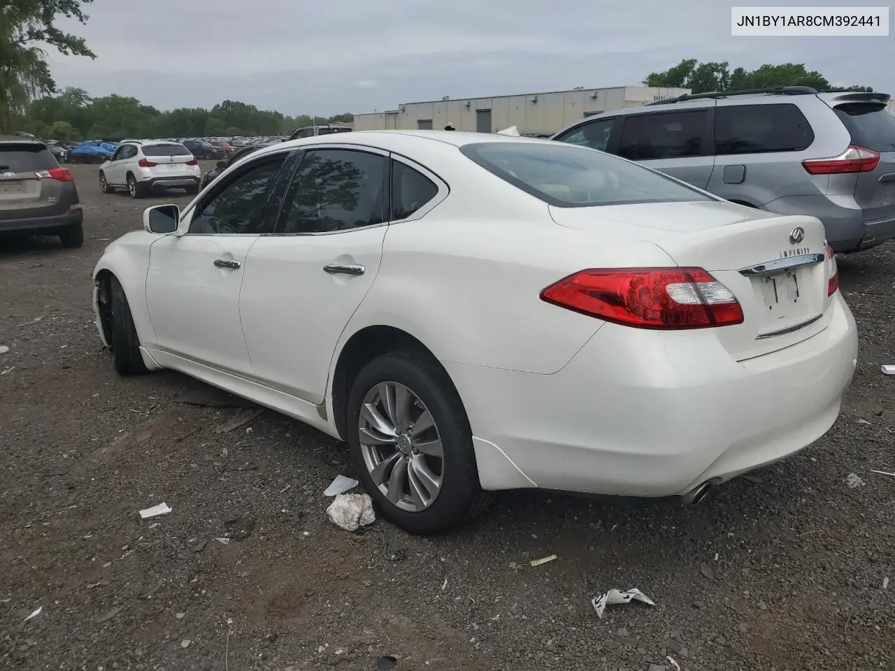 2012 Infiniti M37 X VIN: JN1BY1AR8CM392441 Lot: 61065065