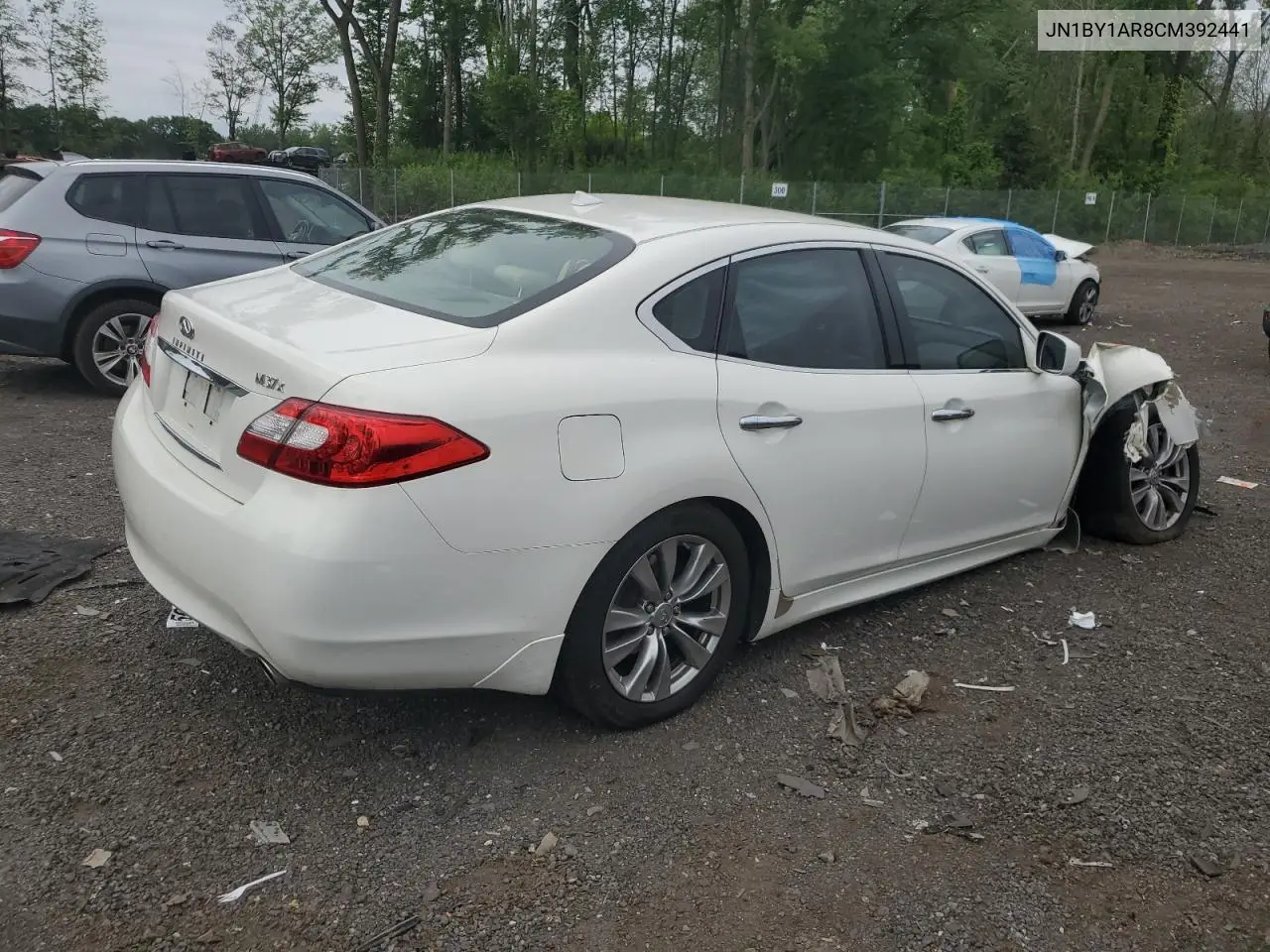 2012 Infiniti M37 X VIN: JN1BY1AR8CM392441 Lot: 61065065