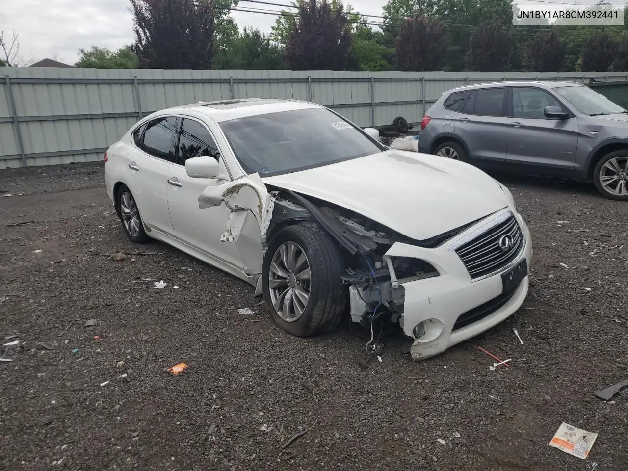 2012 Infiniti M37 X VIN: JN1BY1AR8CM392441 Lot: 61065065