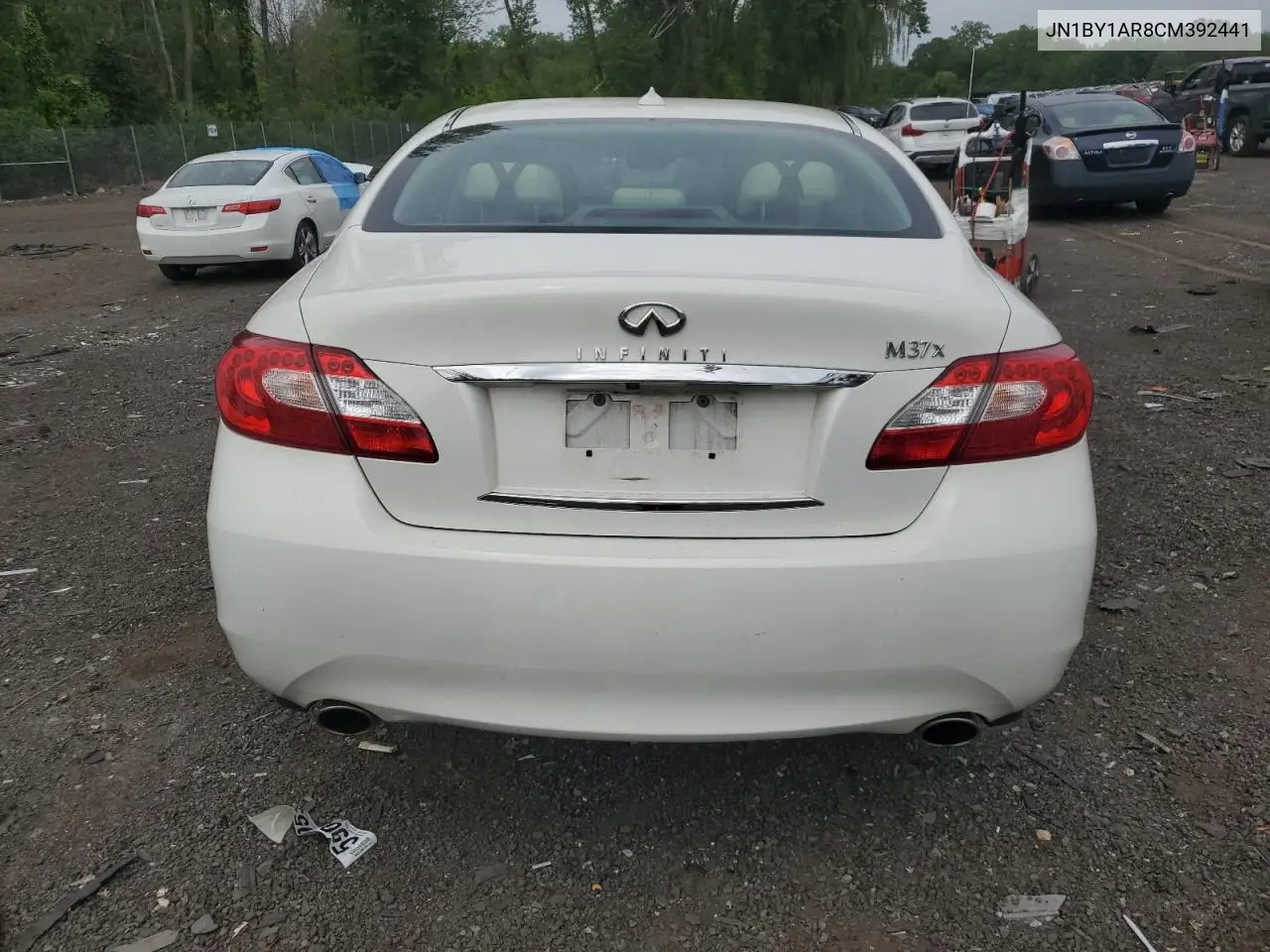 2012 Infiniti M37 X VIN: JN1BY1AR8CM392441 Lot: 61065065