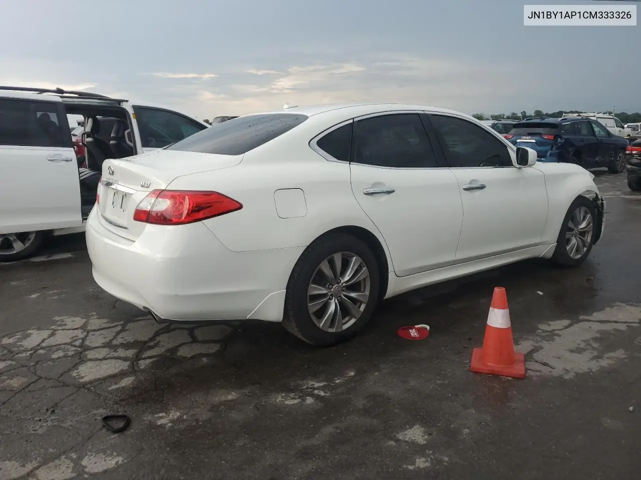 2012 Infiniti M37 VIN: JN1BY1AP1CM333326 Lot: 62180015