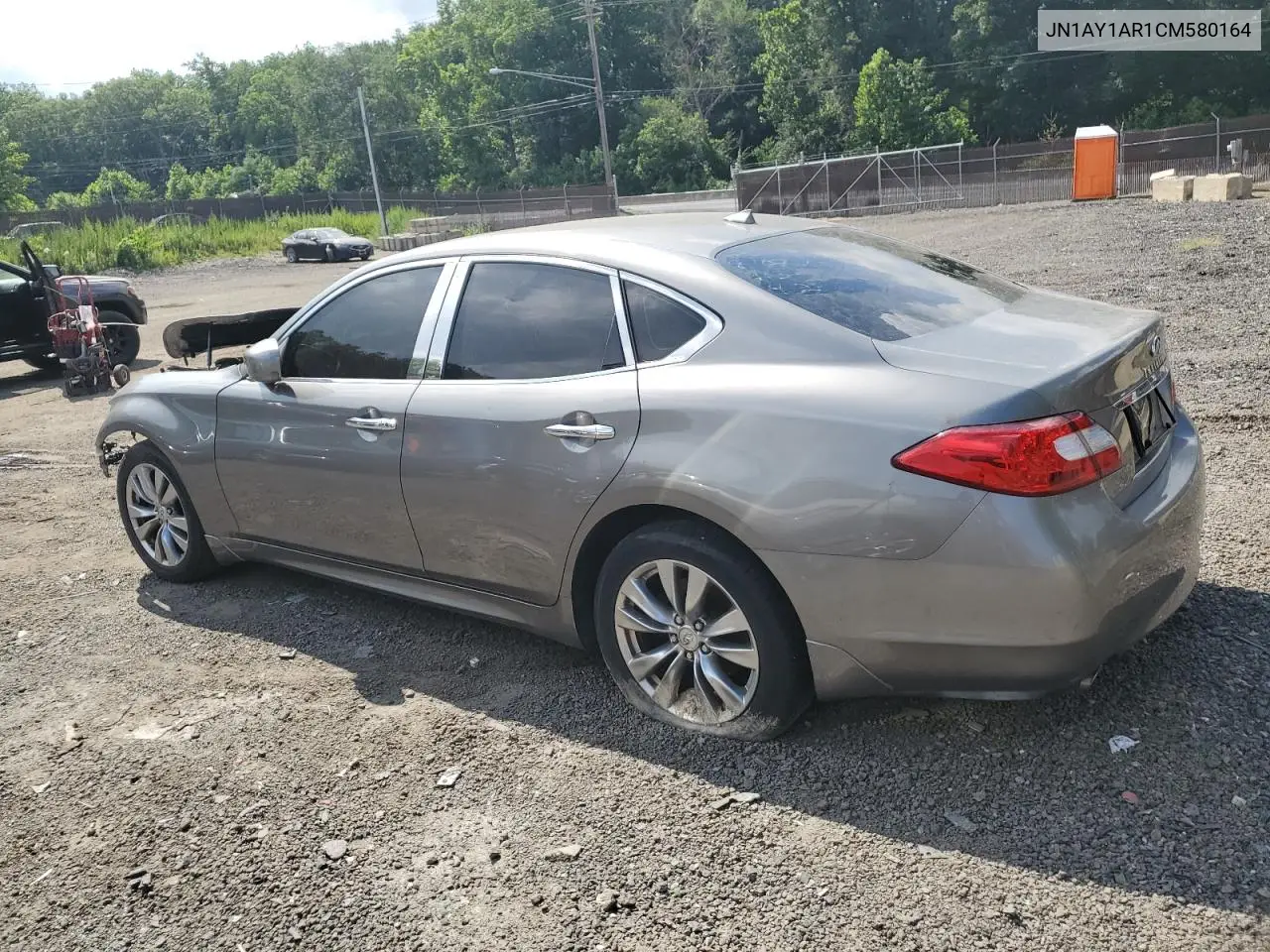 2012 Infiniti M56 X VIN: JN1AY1AR1CM580164 Lot: 62666625