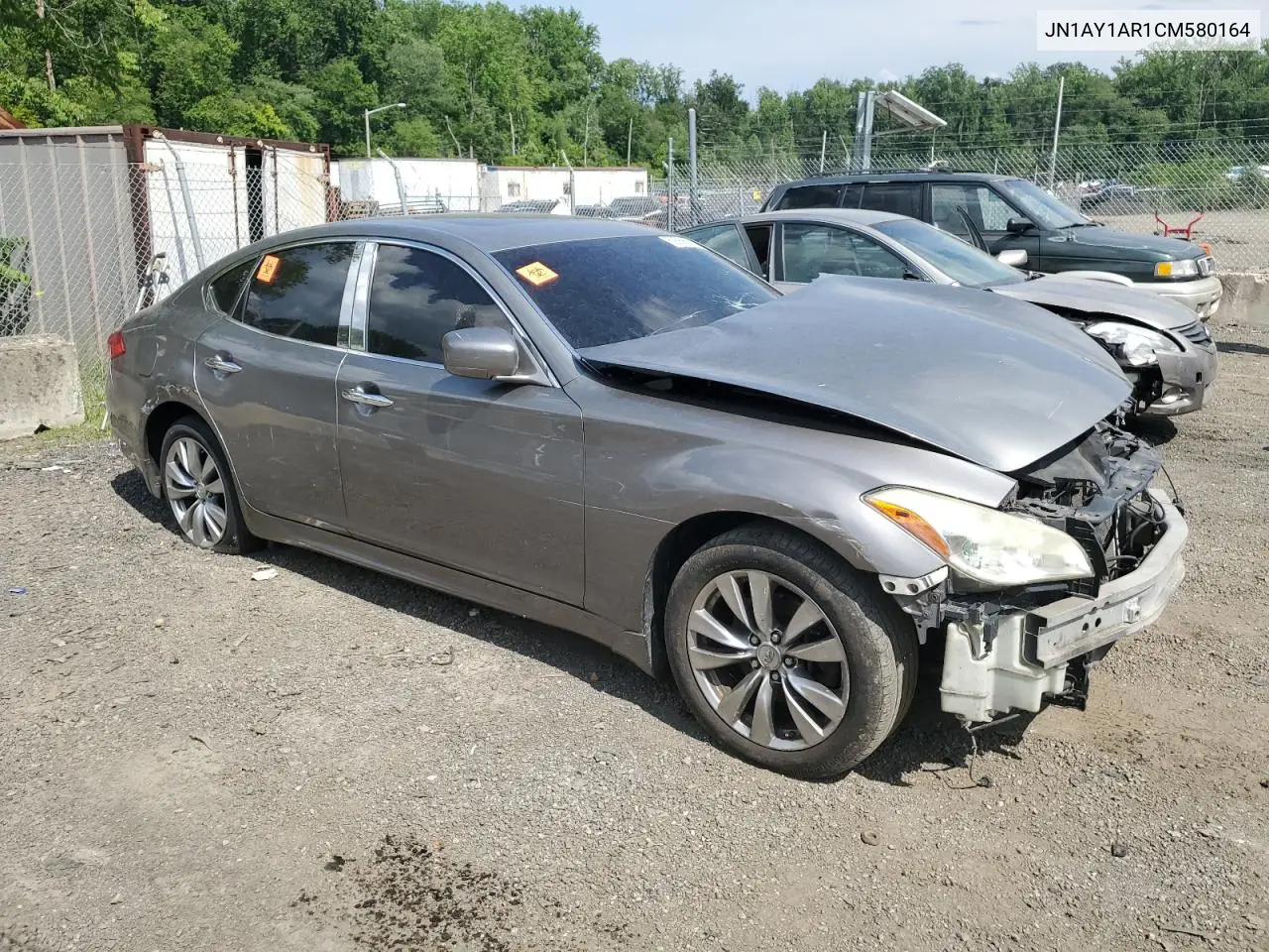 2012 Infiniti M56 X VIN: JN1AY1AR1CM580164 Lot: 62666625