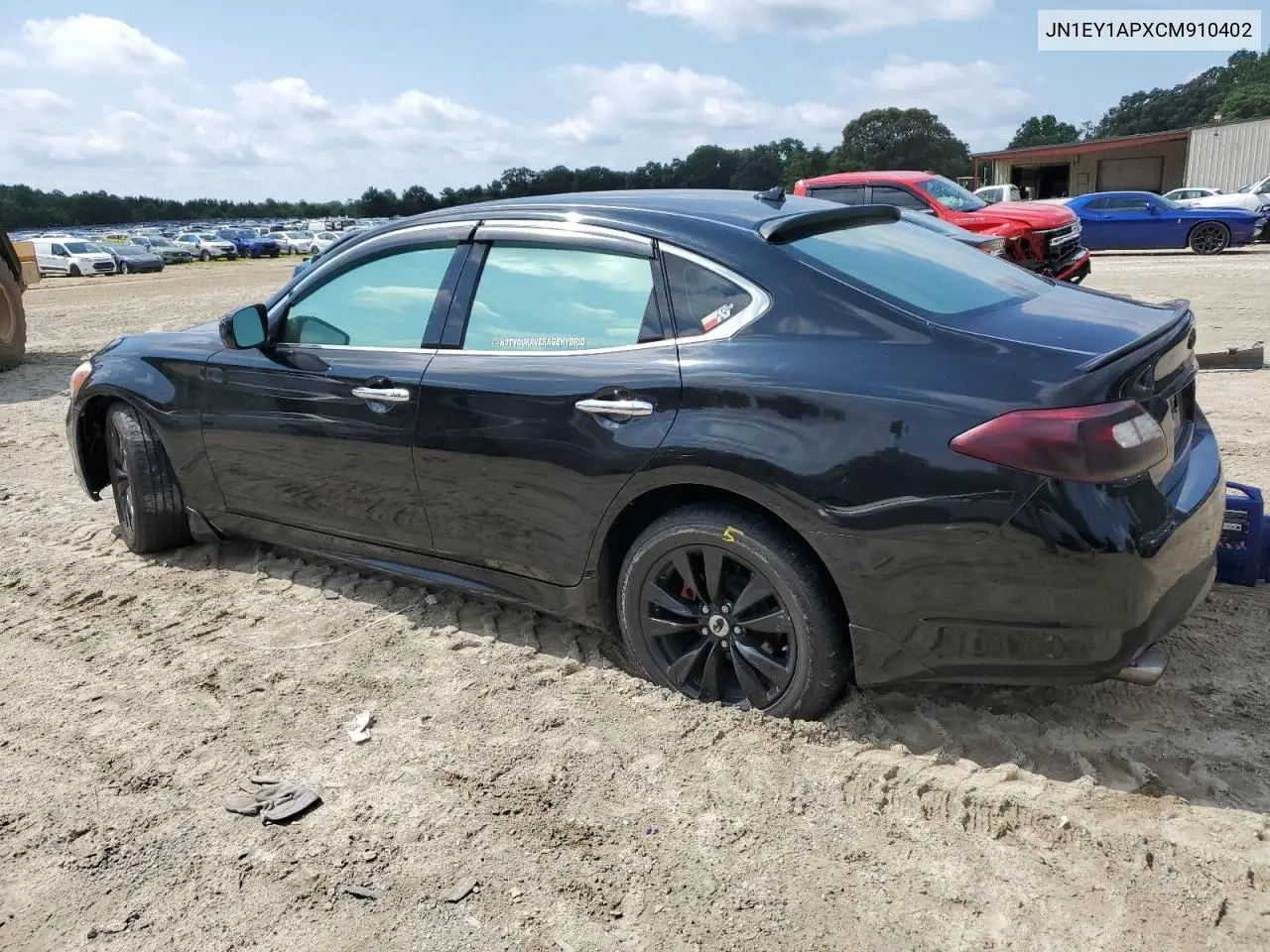 2012 Infiniti M35H VIN: JN1EY1APXCM910402 Lot: 63177875