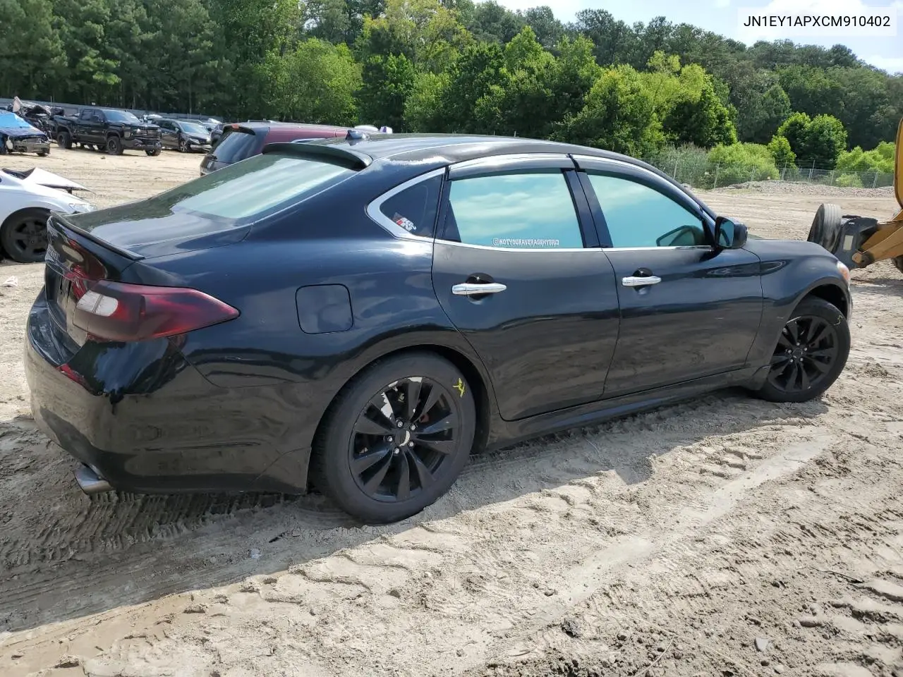 2012 Infiniti M35H VIN: JN1EY1APXCM910402 Lot: 63177875