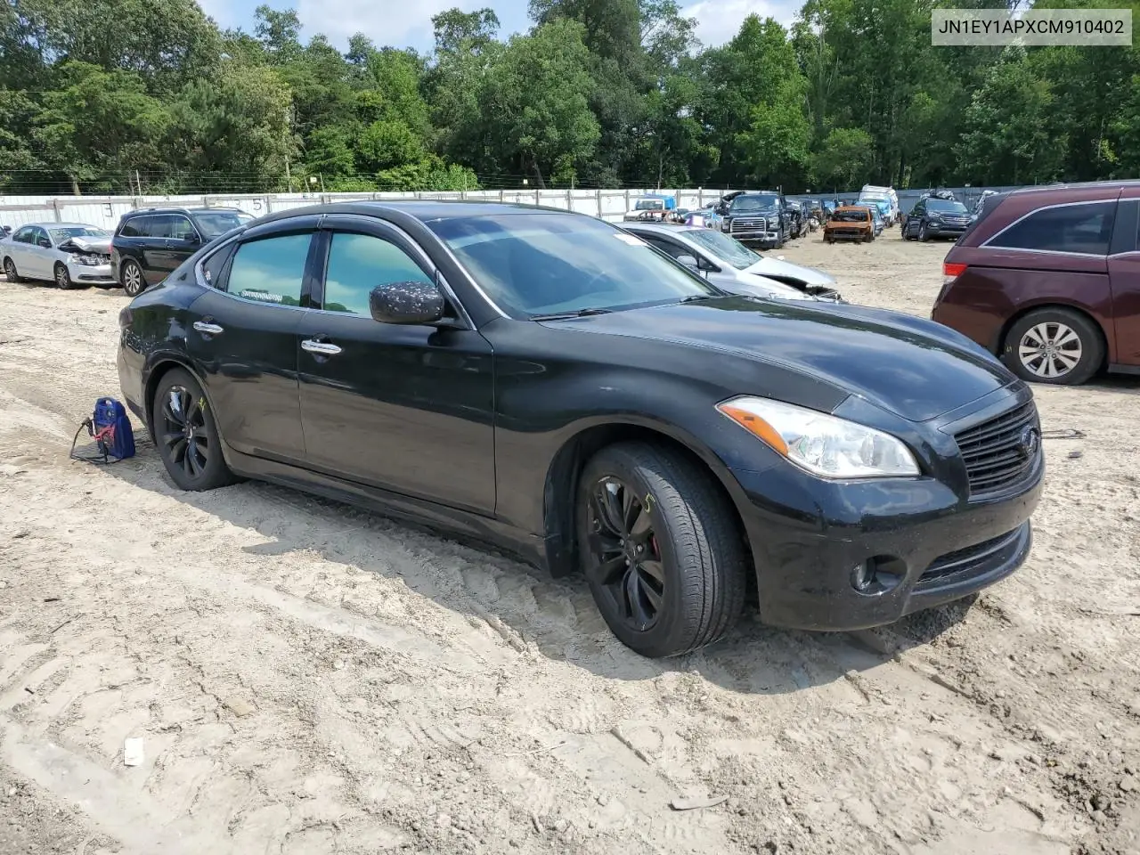 2012 Infiniti M35H VIN: JN1EY1APXCM910402 Lot: 63177875