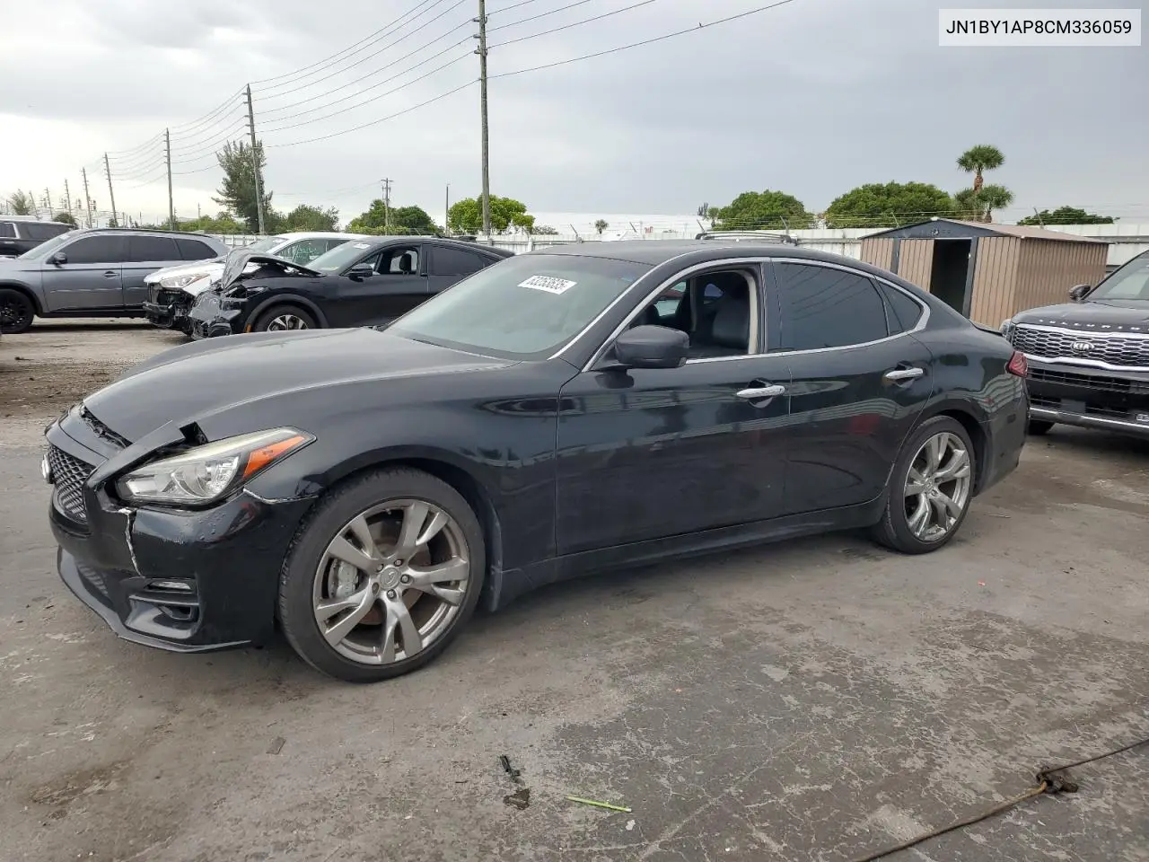 2012 Infiniti M37 VIN: JN1BY1AP8CM336059 Lot: 63253635