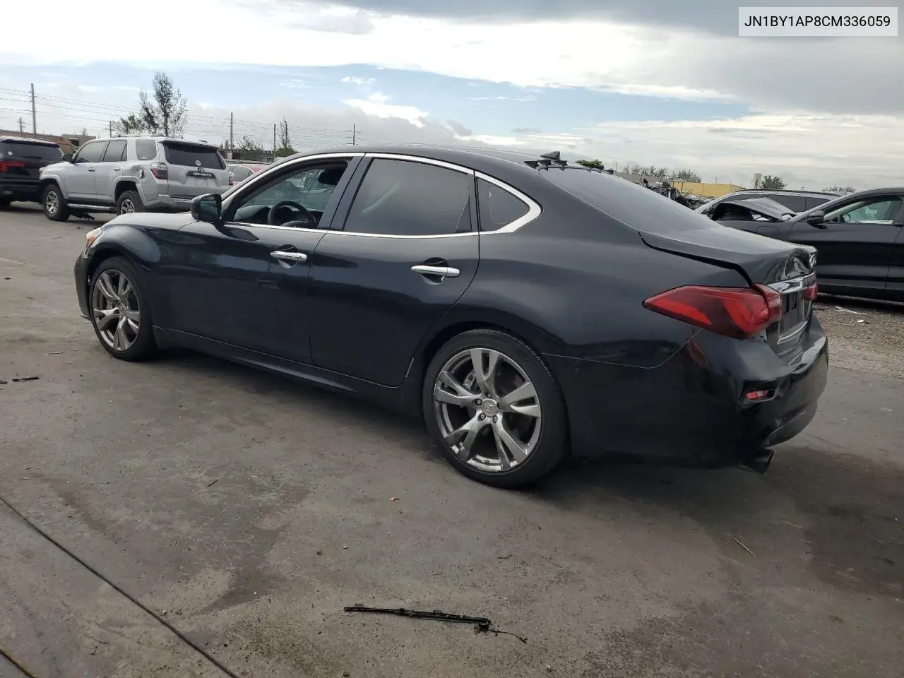 2012 Infiniti M37 VIN: JN1BY1AP8CM336059 Lot: 63253635