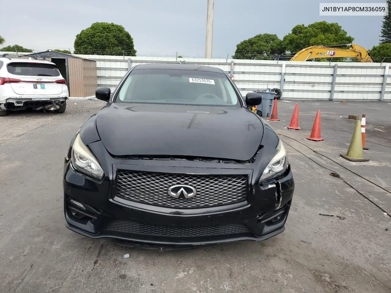 2012 Infiniti M37 VIN: JN1BY1AP8CM336059 Lot: 63253635
