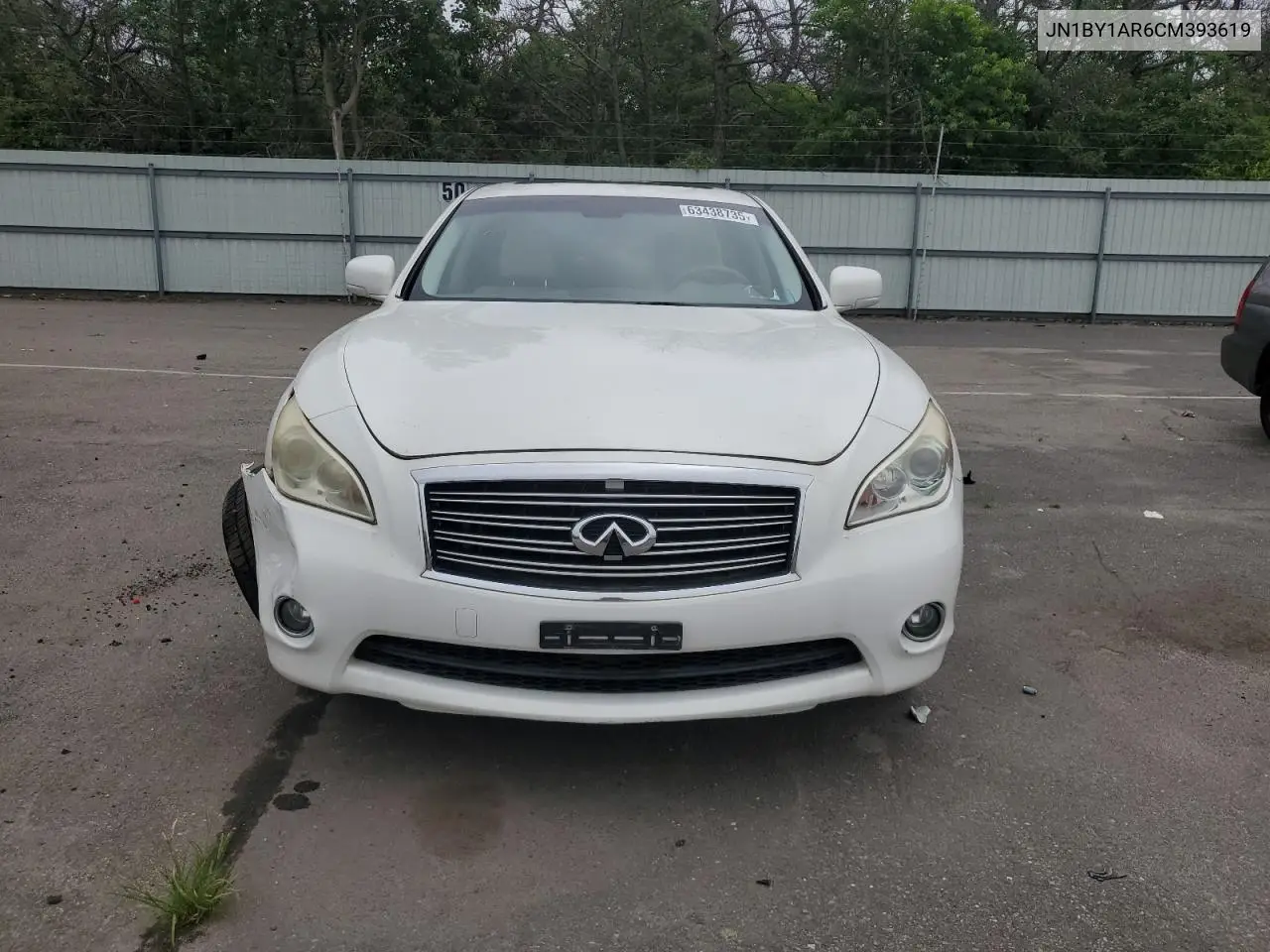 2012 Infiniti M37 X VIN: JN1BY1AR6CM393619 Lot: 63438735