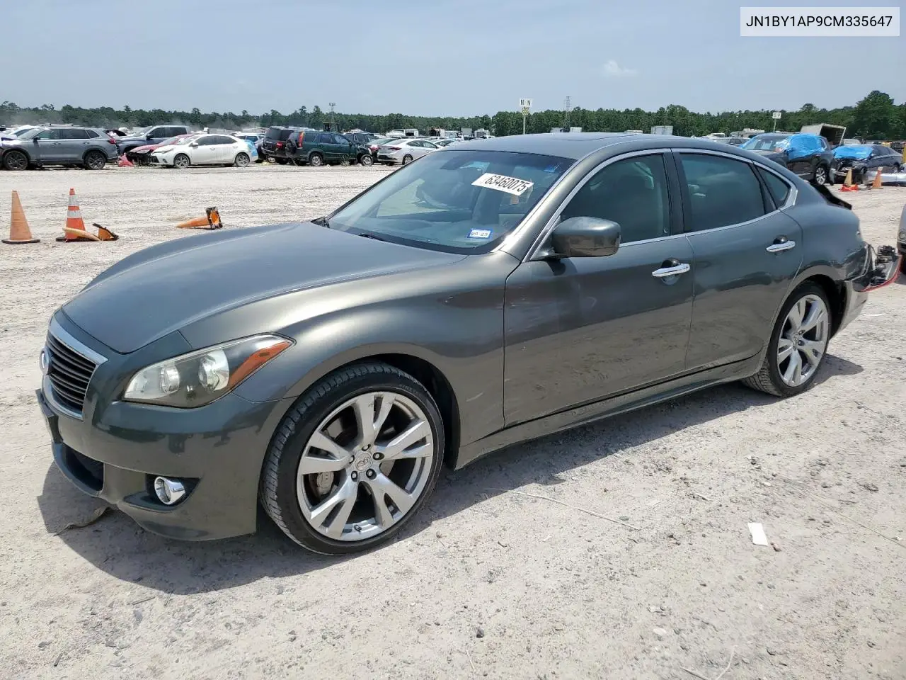 2012 Infiniti M37 VIN: JN1BY1AP9CM335647 Lot: 63460075
