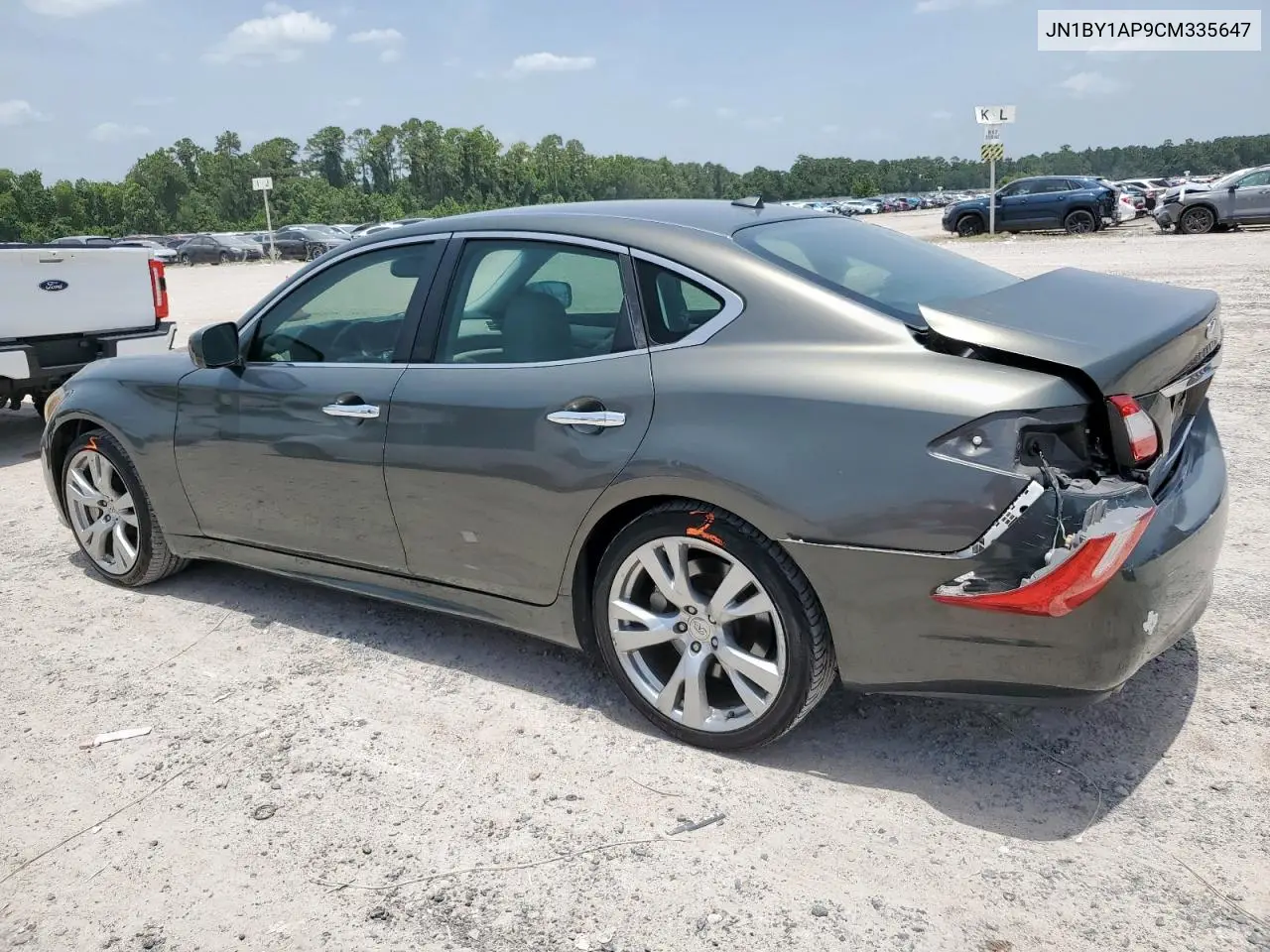 2012 Infiniti M37 VIN: JN1BY1AP9CM335647 Lot: 63460075