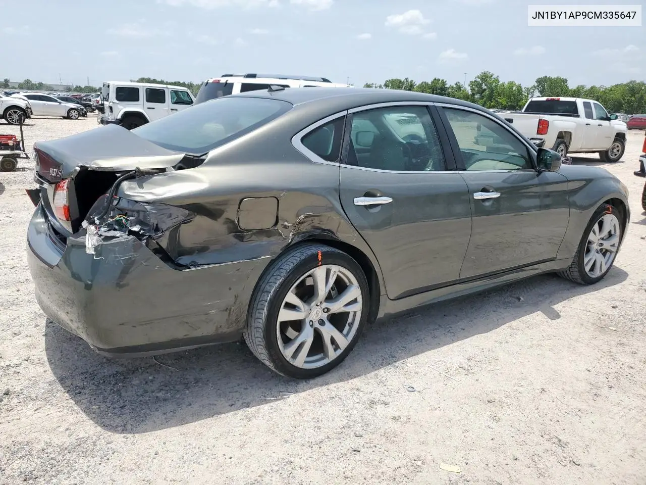 2012 Infiniti M37 VIN: JN1BY1AP9CM335647 Lot: 63460075