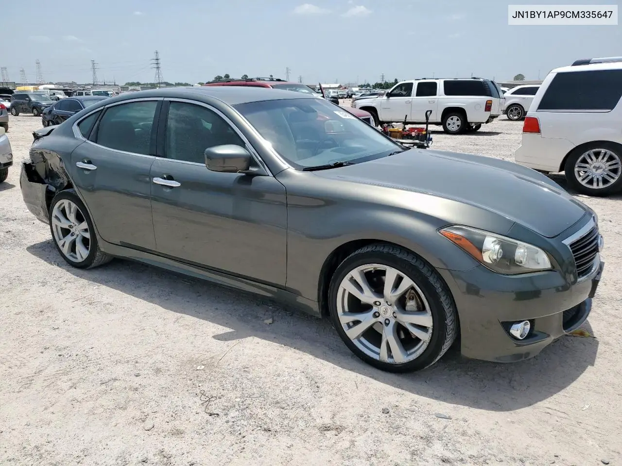 2012 Infiniti M37 VIN: JN1BY1AP9CM335647 Lot: 63460075