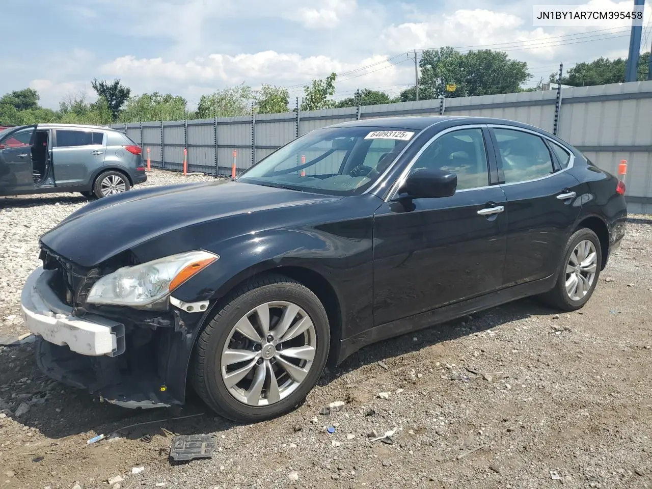 2012 Infiniti M37 X VIN: JN1BY1AR7CM395458 Lot: 64093125