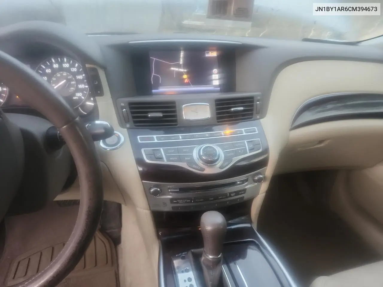 2012 Infiniti M37 X VIN: JN1BY1AR6CM394673 Lot: 64159875