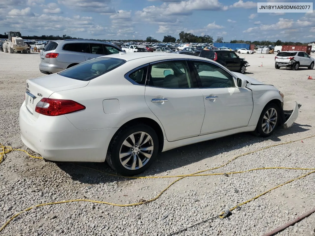 2013 Infiniti M37 X VIN: JN1BY1AR0DM602077 Lot: 43249275