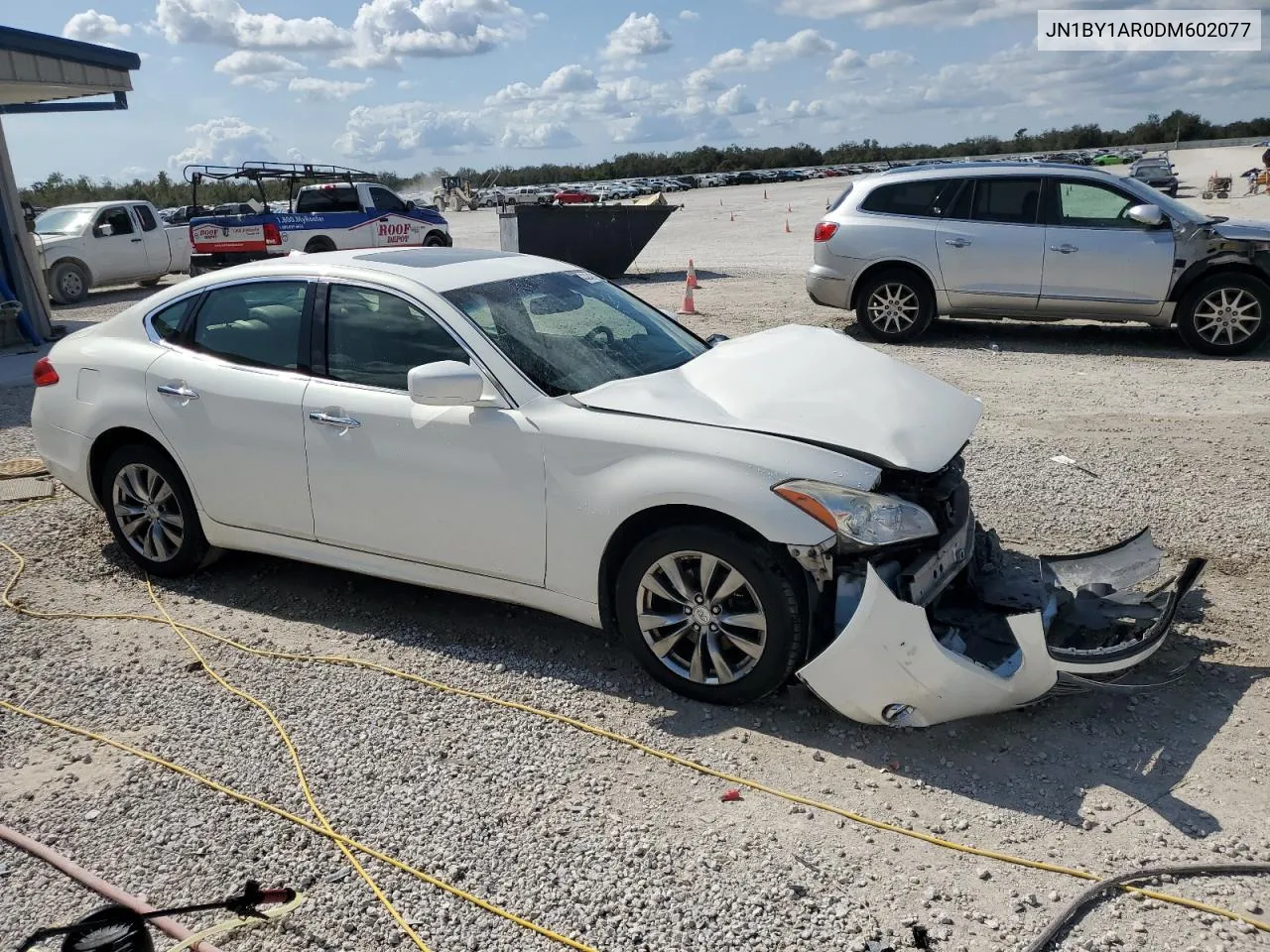 2013 Infiniti M37 X VIN: JN1BY1AR0DM602077 Lot: 43249275