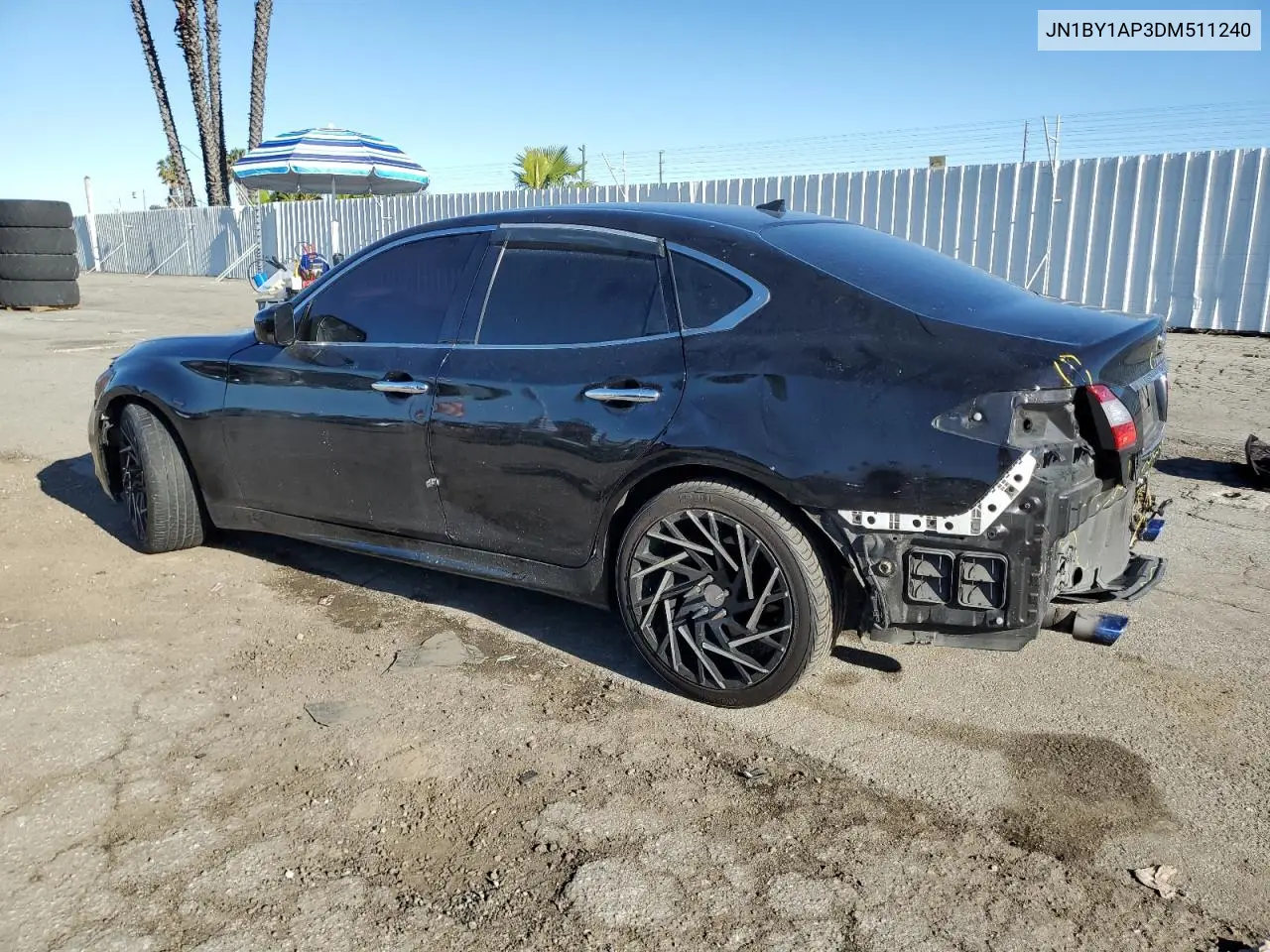 2013 Infiniti M37 VIN: JN1BY1AP3DM511240 Lot: 49737185