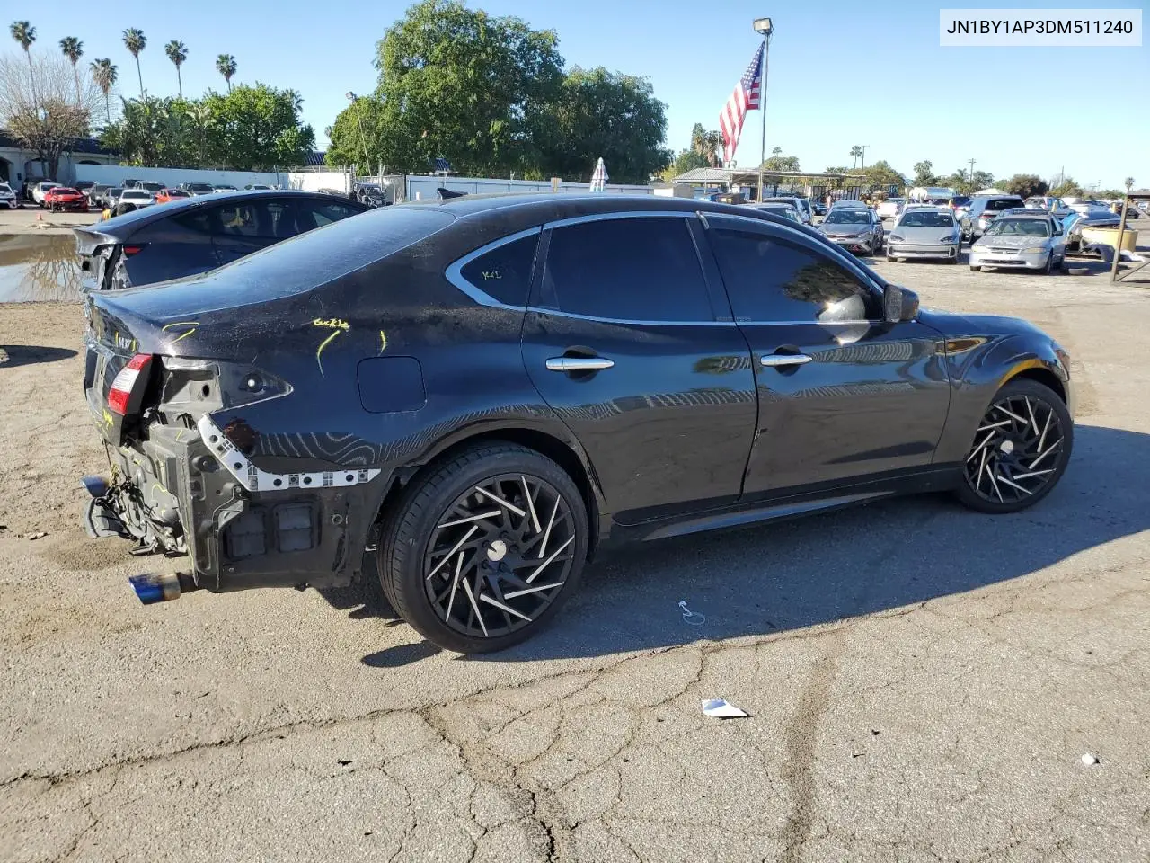 2013 Infiniti M37 VIN: JN1BY1AP3DM511240 Lot: 49737185