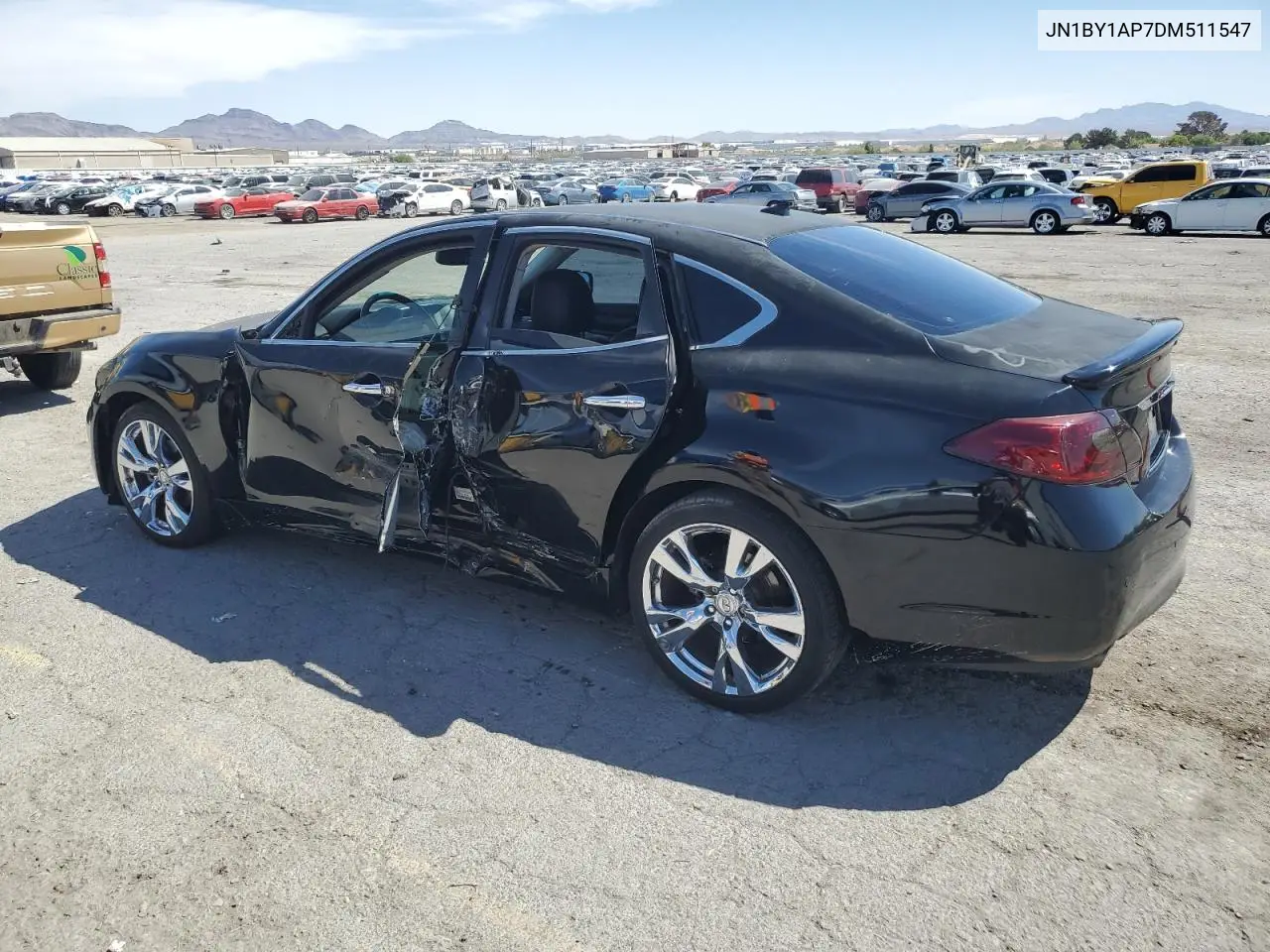 2013 Infiniti M37 VIN: JN1BY1AP7DM511547 Lot: 52928405