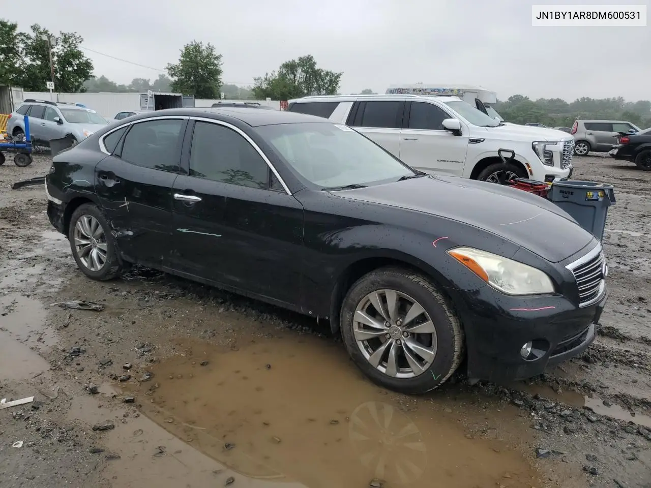 2013 Infiniti M37 X VIN: JN1BY1AR8DM600531 Lot: 60836055