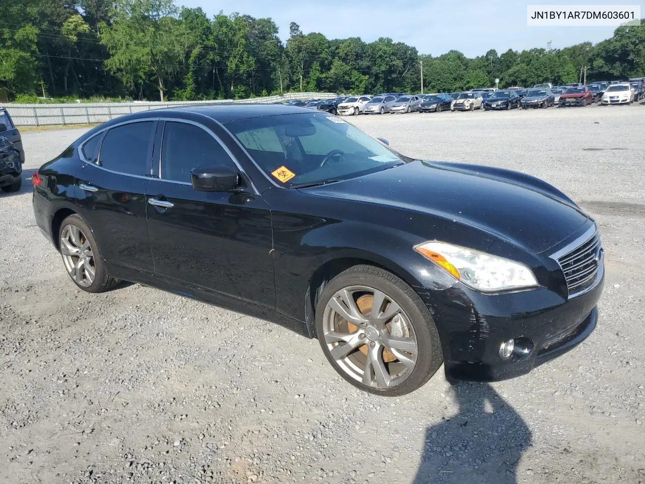 2013 Infiniti M37 X VIN: JN1BY1AR7DM603601 Lot: 61649415
