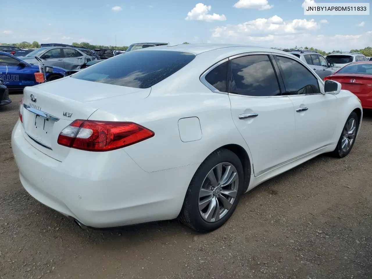 2013 Infiniti M37 VIN: JN1BY1AP8DM511833 Lot: 63459025