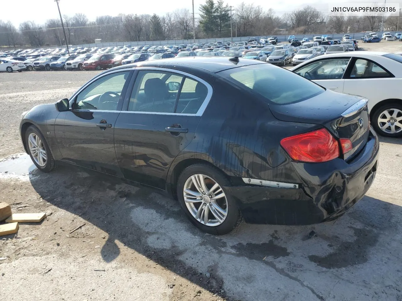 2015 Infiniti Q40 VIN: JN1CV6AP9FM503186 Lot: 43562015