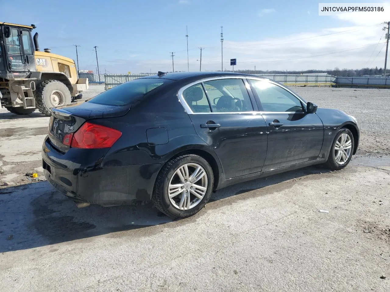 2015 Infiniti Q40 VIN: JN1CV6AP9FM503186 Lot: 43562015
