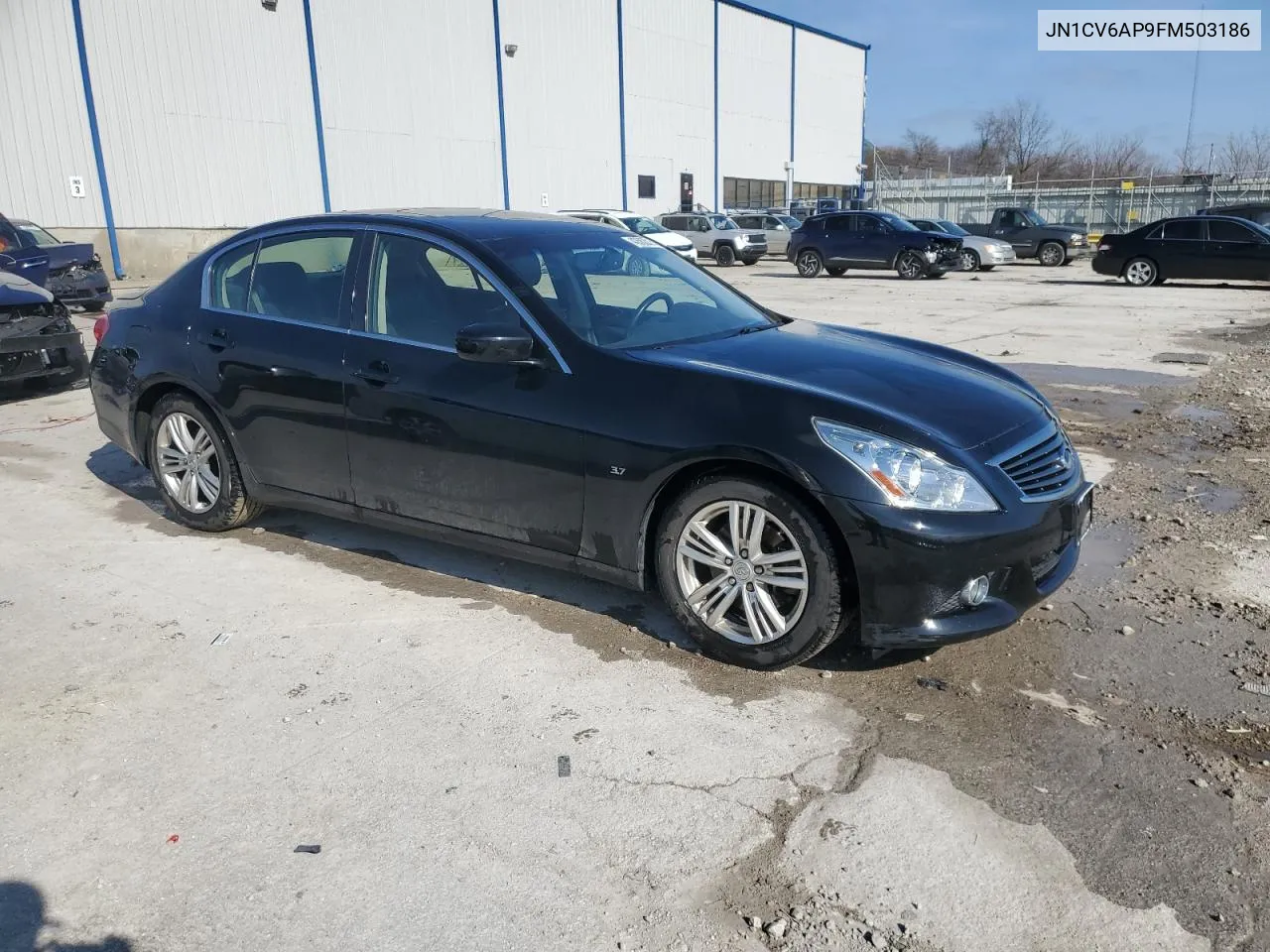 2015 Infiniti Q40 VIN: JN1CV6AP9FM503186 Lot: 43562015