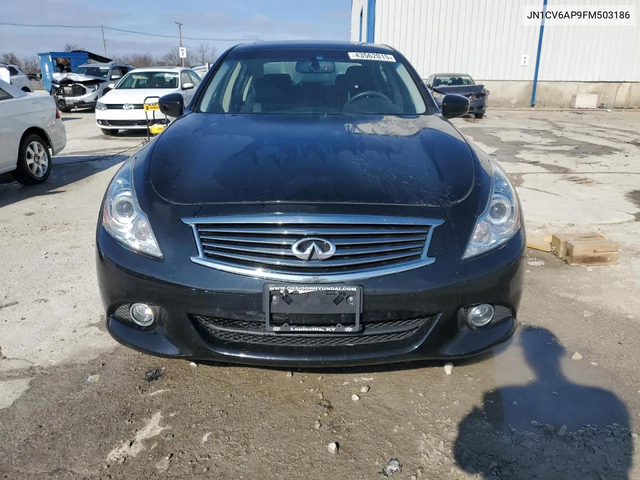 2015 Infiniti Q40 VIN: JN1CV6AP9FM503186 Lot: 43562015