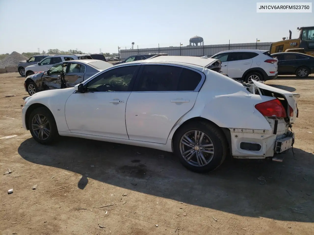 2015 Infiniti Q40 VIN: JN1CV6AR0FM523750 Lot: 44387695